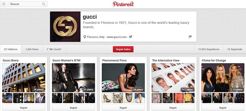 Gucci en Pinterest
